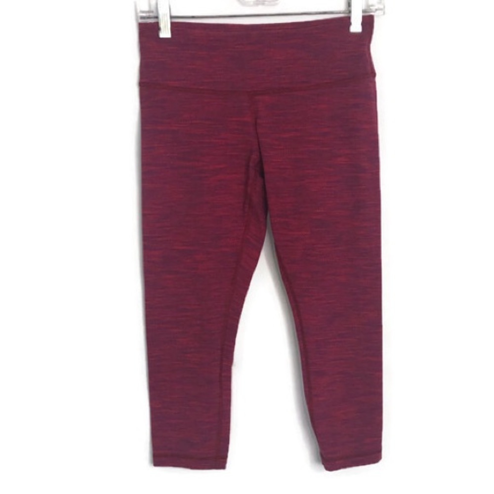 LULULEMON WONDER UNDER II CROPPED LEGGINGS 6‎